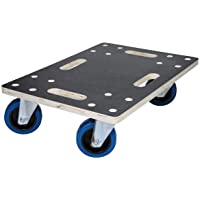 ECD Germany Rodillo Transporte de Muebles 35x50cm Carga Hasta 800kg Tabla Roller de Serigrafía-Ruedas de PP Monopatín…